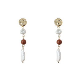 Victorian Vintage Freshwater Pearl Drop Earrings